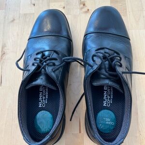 Nunn Bush Men's Black Comfort Gel Shoes